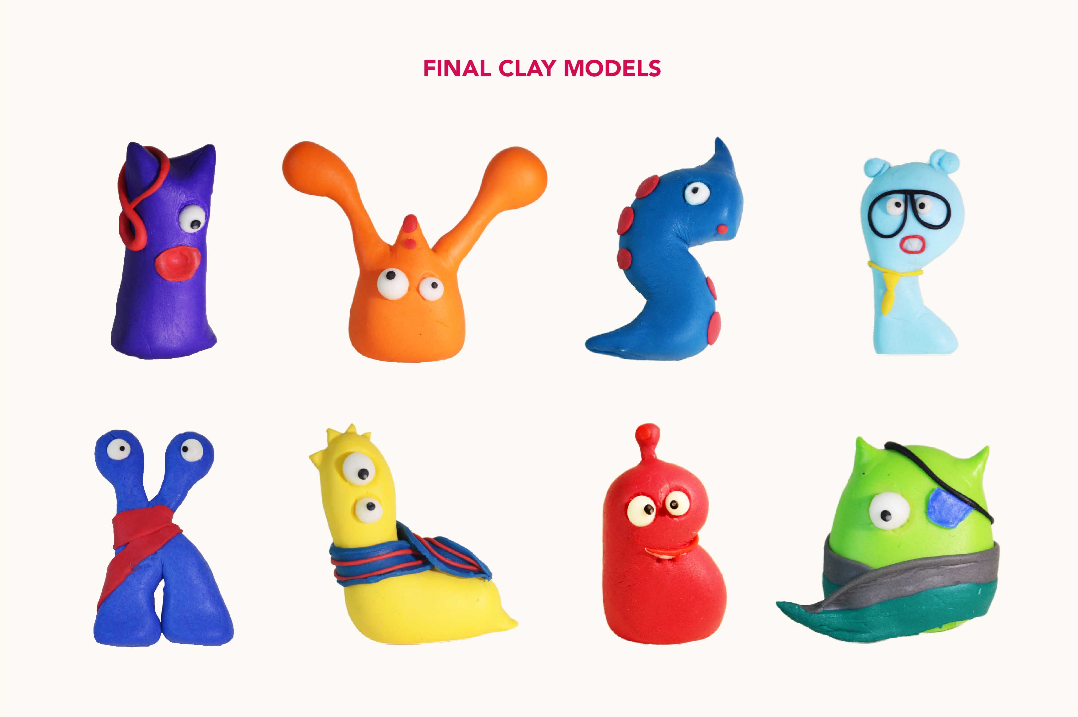 Final Clay Models
